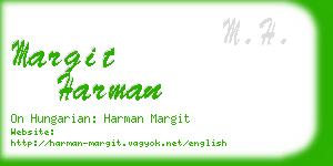 margit harman business card